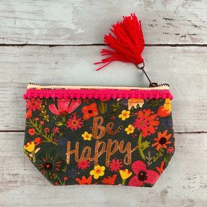 Natural Life "Be Happy" Coin Purse
